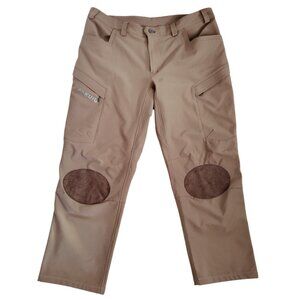 KUIU Attack Hunting Pants Mens 40x29 Major Brown Primeflex Vents Altered READ